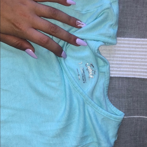 light blue tee - Picture 2 of 3